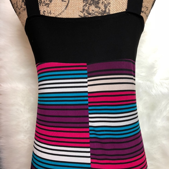 Ellen Parker Stripped Women's Maxi dress - Picture 6 of 6